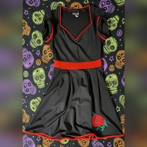 Sourpuss Rose Dress